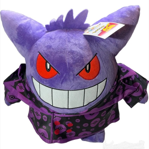GENGAR Build-A-Bear Pokémon Coat Jacket Cape NEW - Picture 4 of 4